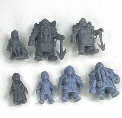 Small Folks:  Miners and Villagers (7)
